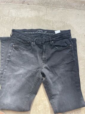 Tahari Black Washed Slim Jeans